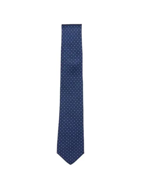 polka-dot silk tie by GIERRE MILANO