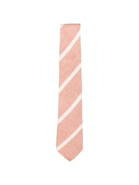 stripe-pattern silk tie by GIERRE MILANO