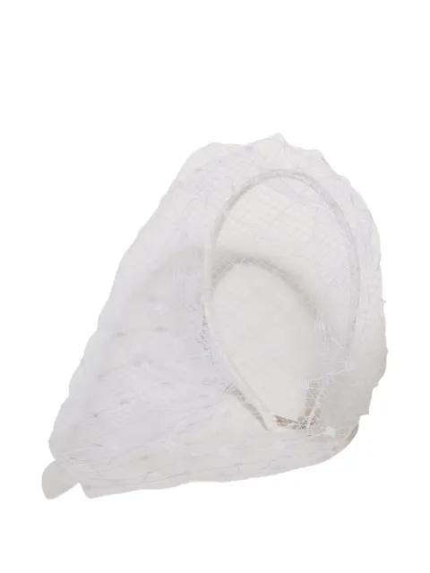Double veil headband by GIGI BURRIS MILLINERY