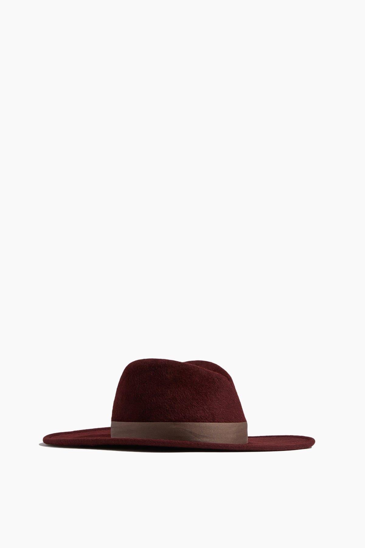 Jeanne Hat in Cinnamon/Mink by GIGI BURRIS MILLINERY