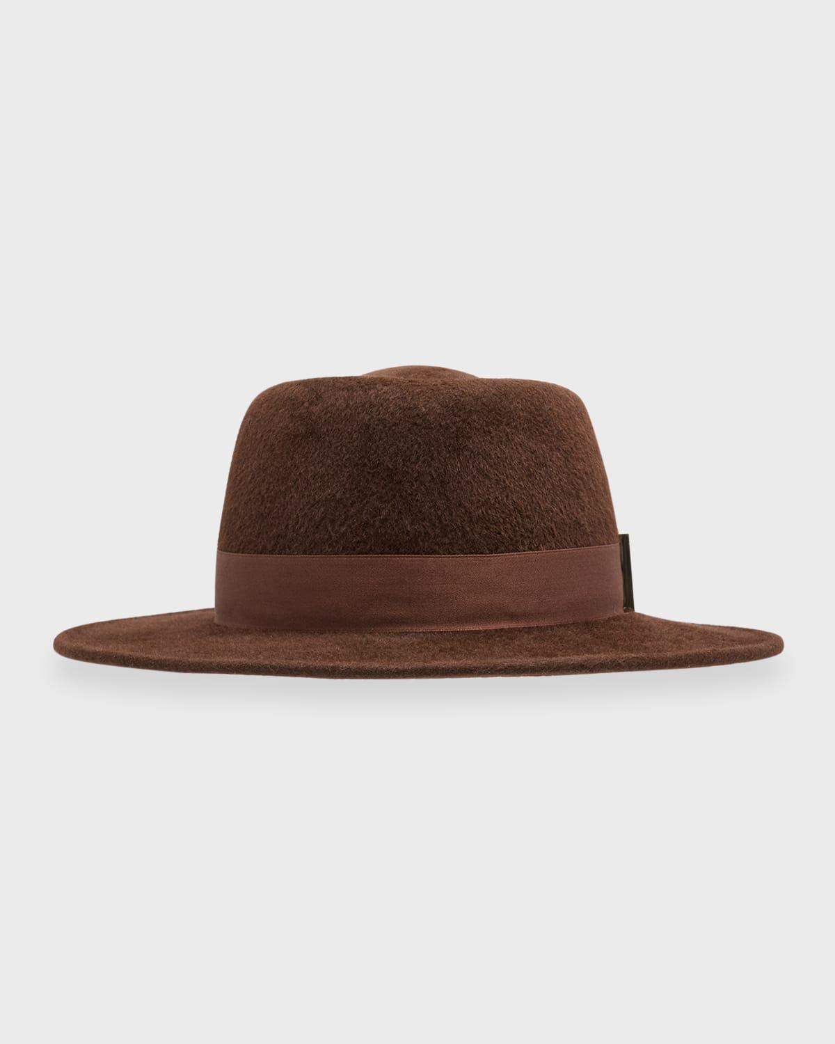 Noelle Felt Fedora by GIGI BURRIS MILLINERY