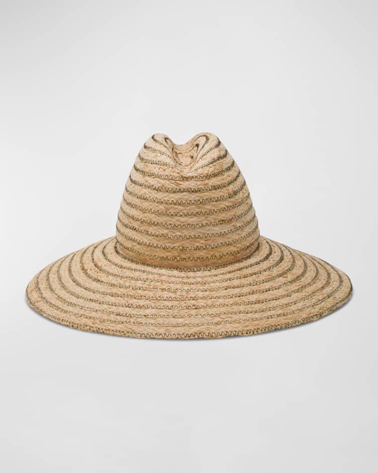 Requiem ZZ Straw Fedora by GIGI BURRIS MILLINERY