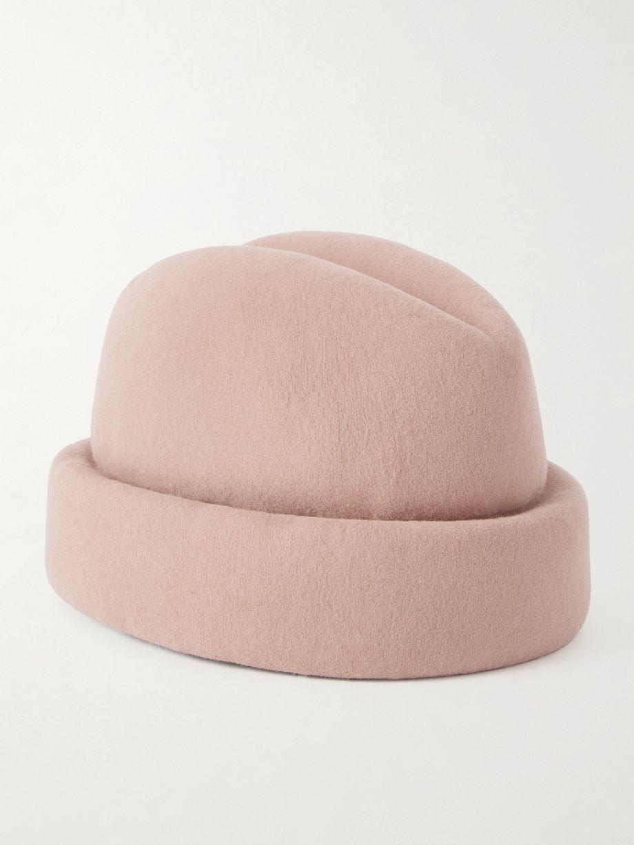 Sharina wool-felt cap by GIGI BURRIS MILLINERY