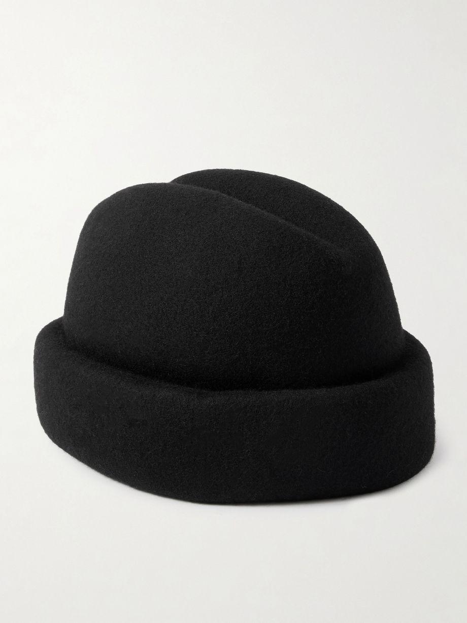 Sharina wool-felt cap by GIGI BURRIS MILLINERY
