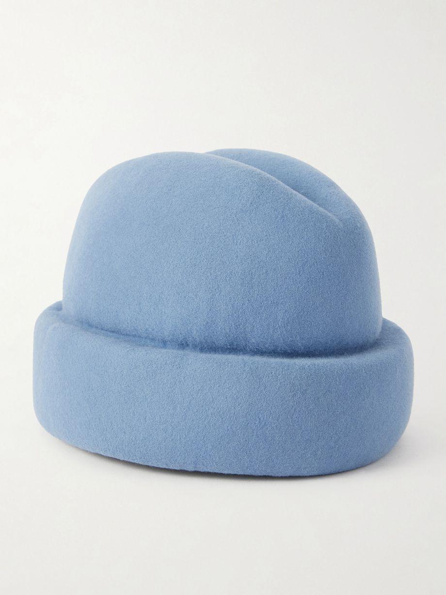 Sharina wool-felt cap by GIGI BURRIS MILLINERY