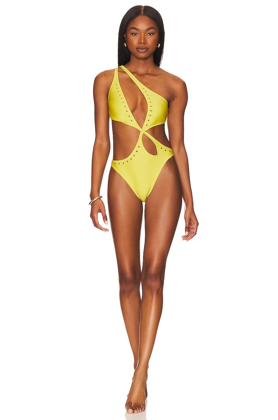 GIGI C Diana One Piece in Lemon by GIGI C