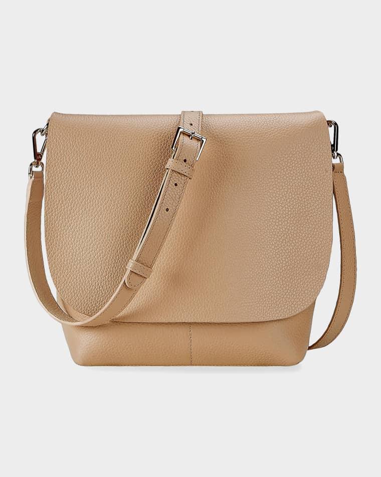 Andie Pebble Leather Crossbody Bag by GIGI NEW YORK