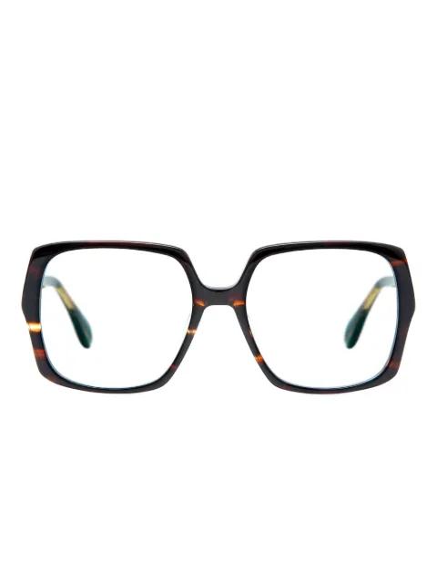 Ria square-frame glasses by GIGI STUDIOS