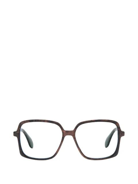 Shale square-frame glasses by GIGI STUDIOS