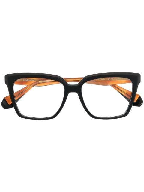 oversized cat-eye glasses by GIGI STUDIOS