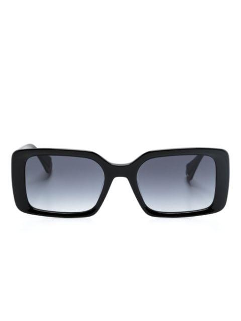 rectangle-frame gradient sunglasses by GIGI STUDIOS