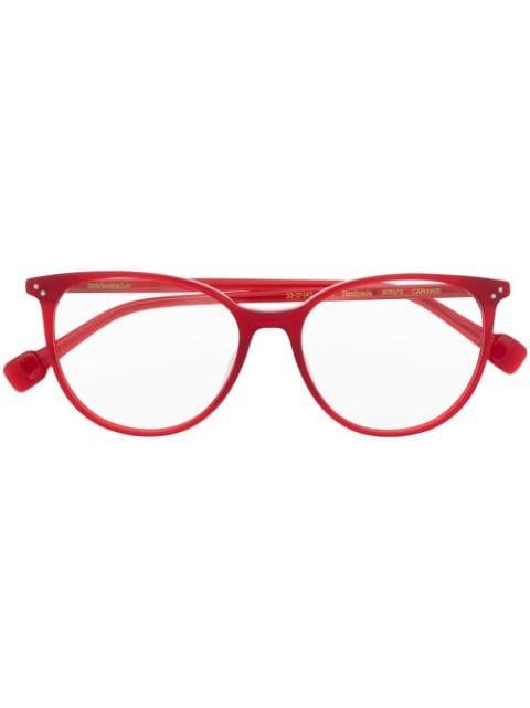 rounded frame glasses by GIGI STUDIOS
