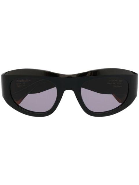 tinted lenses sculpted sunglasses by GIGI STUDIOS