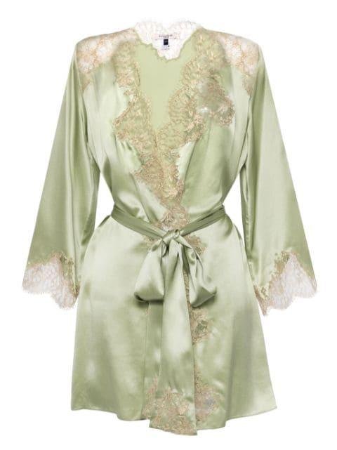 Cocktail Hour silk robe by GILDA&PEARL