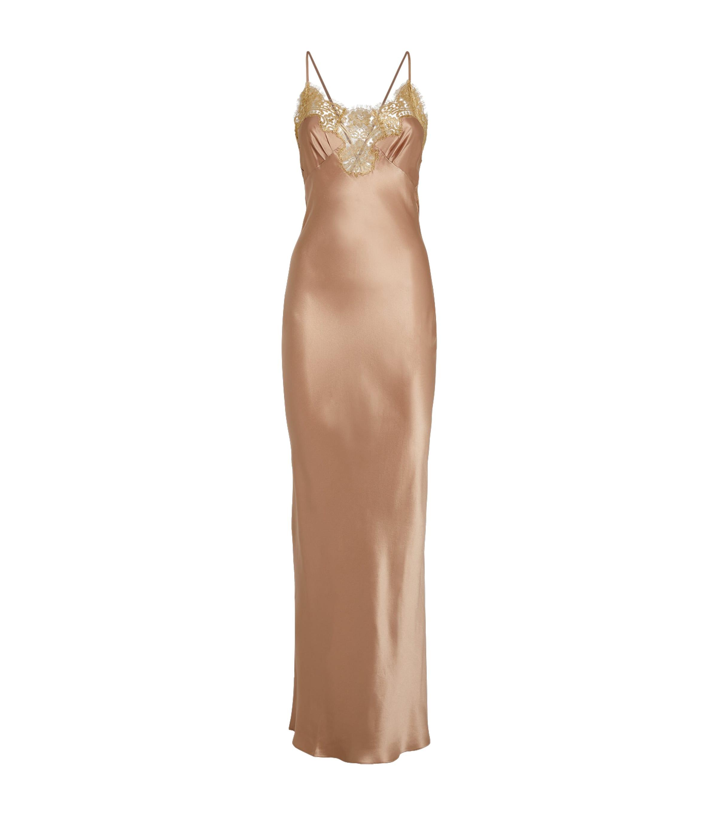 Gilda & Pearl Silk Gina Slip Dress by GILDA&PEARL