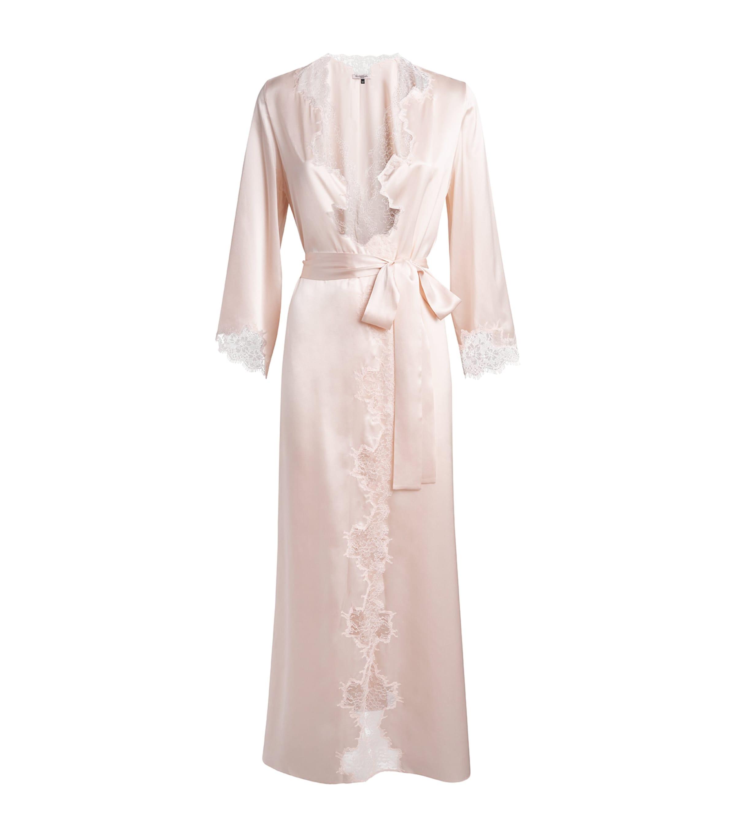 Gilda & Pearl Silk In Dreams Long Robe by GILDA&PEARL