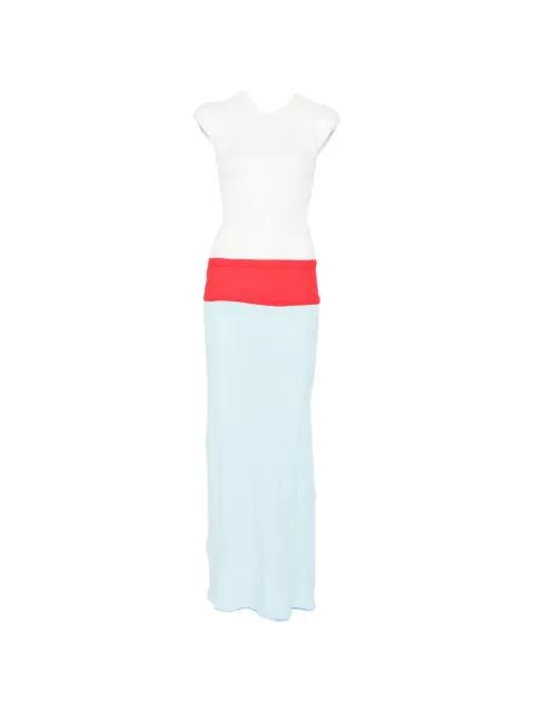 Amelia panelled maxi dress by GIMAGUAS