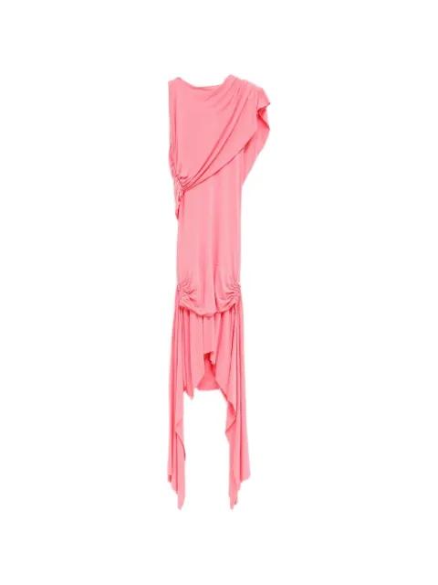 Annika draped midi dress by GIMAGUAS