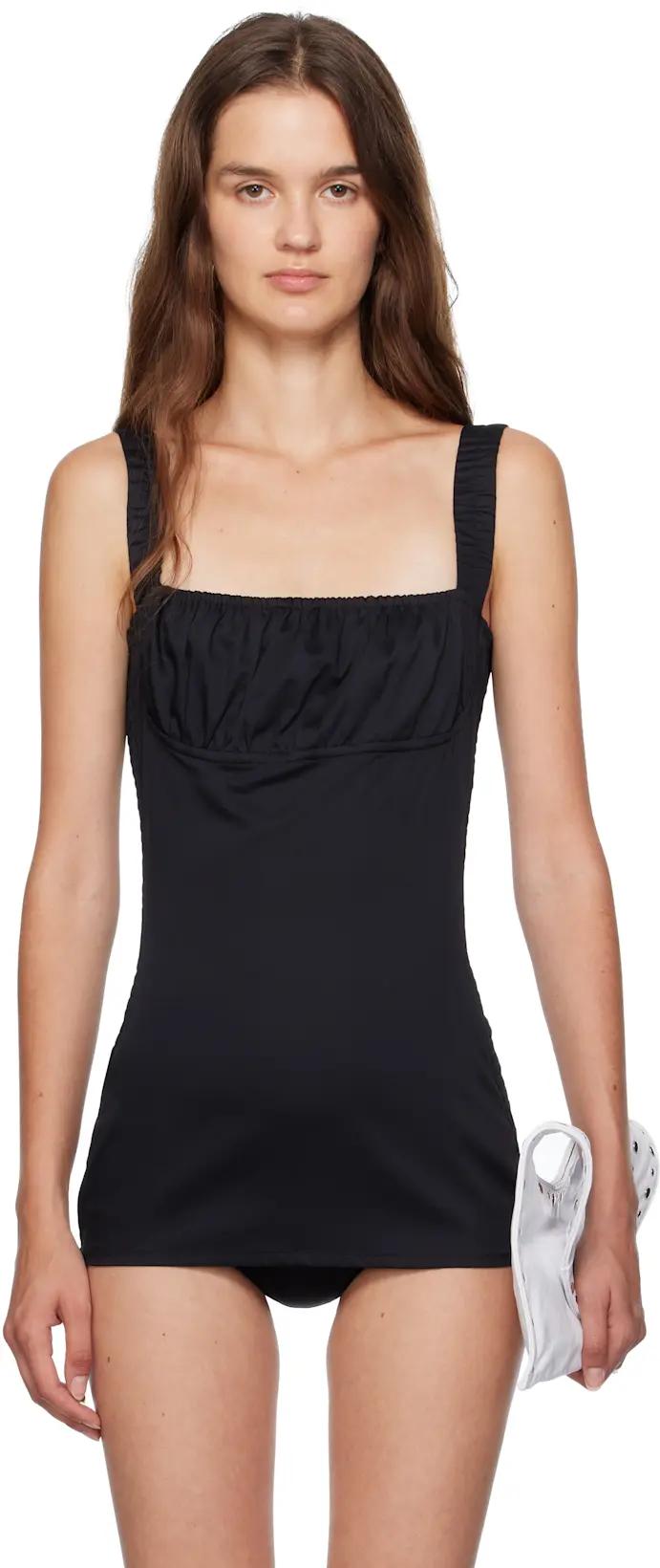 Black Jardin Bodysuit by GIMAGUAS
