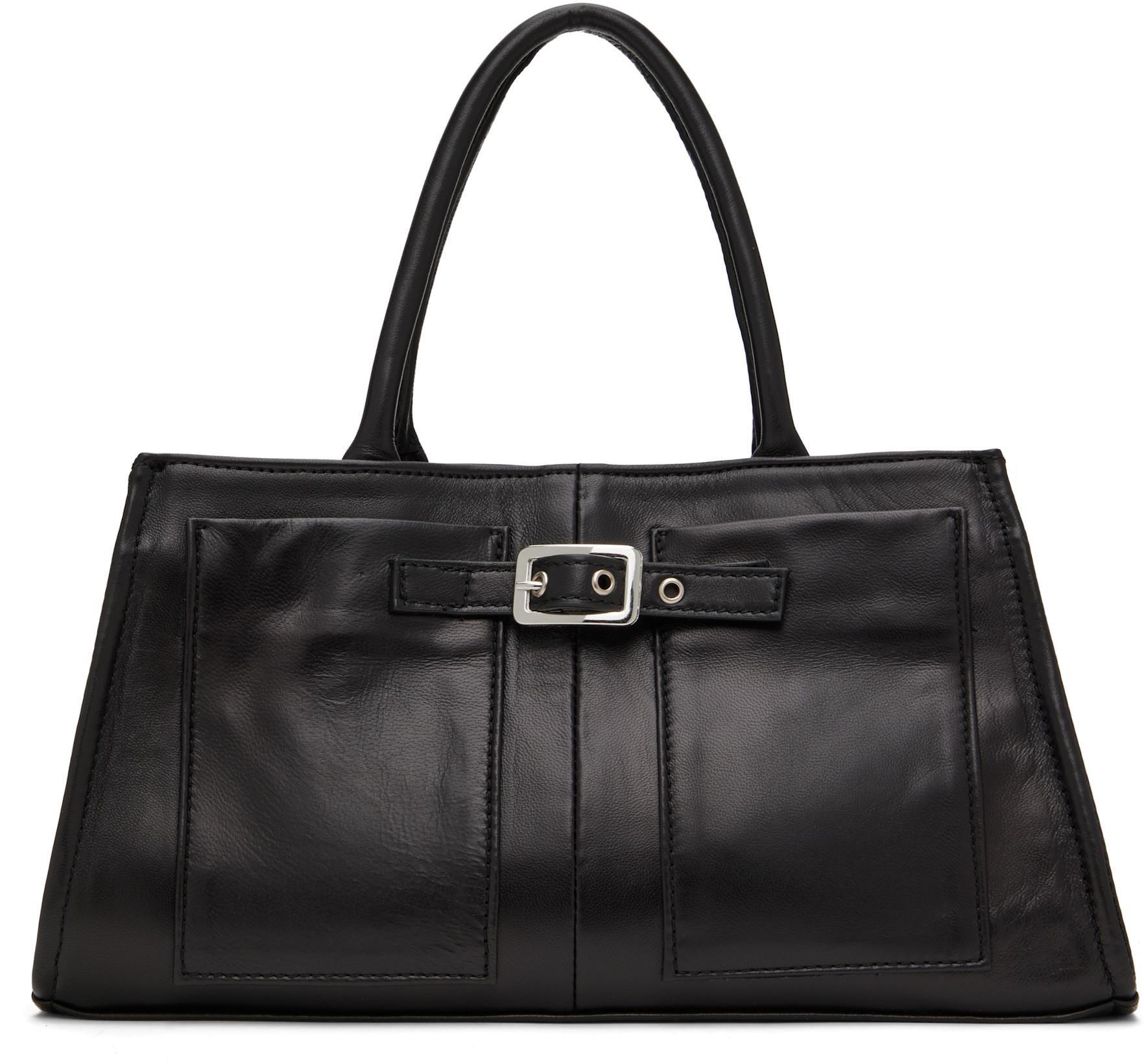 Black Mini Annamaria Bag by GIMAGUAS