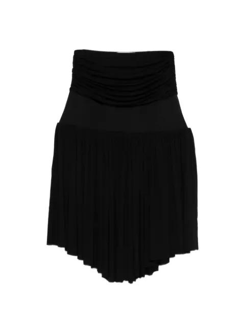 Carine ruched asymmetric skirt by GIMAGUAS