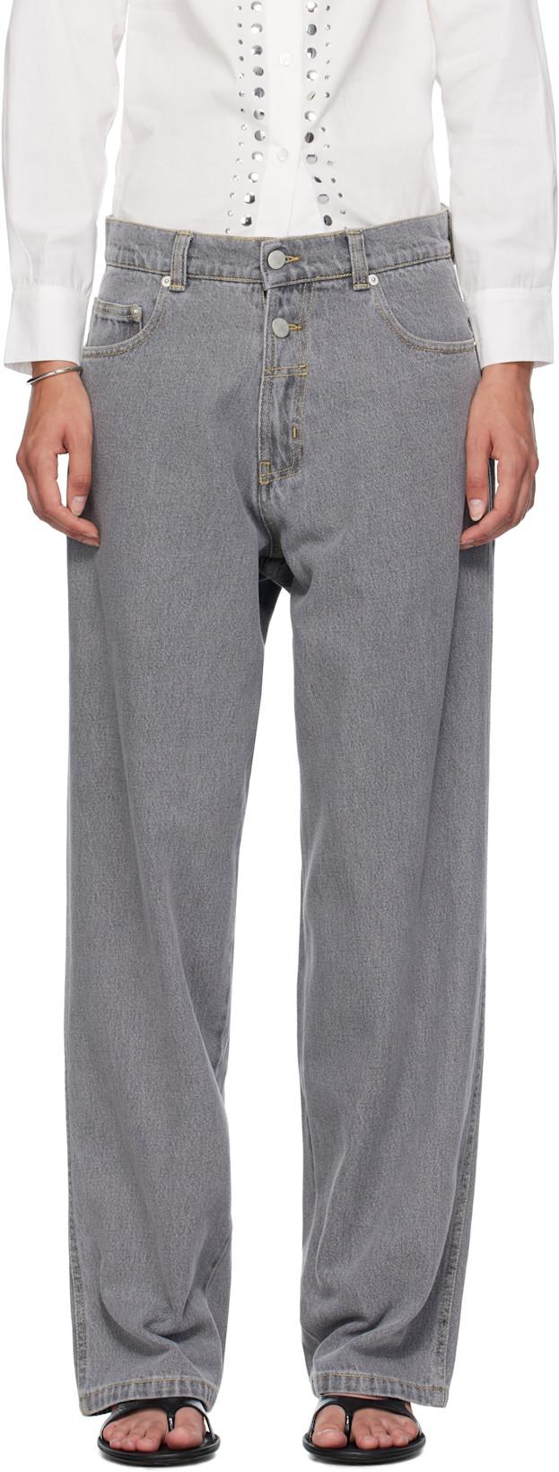 Gray Baggy Jeans by GIMAGUAS
