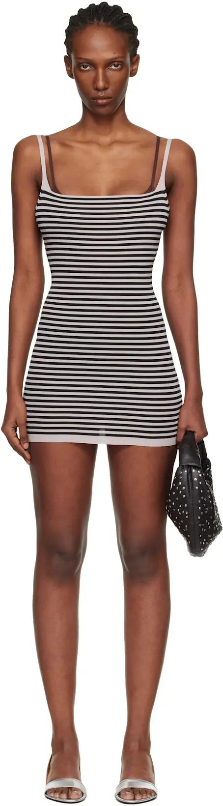 Taupe & Black Camu Minidress by GIMAGUAS