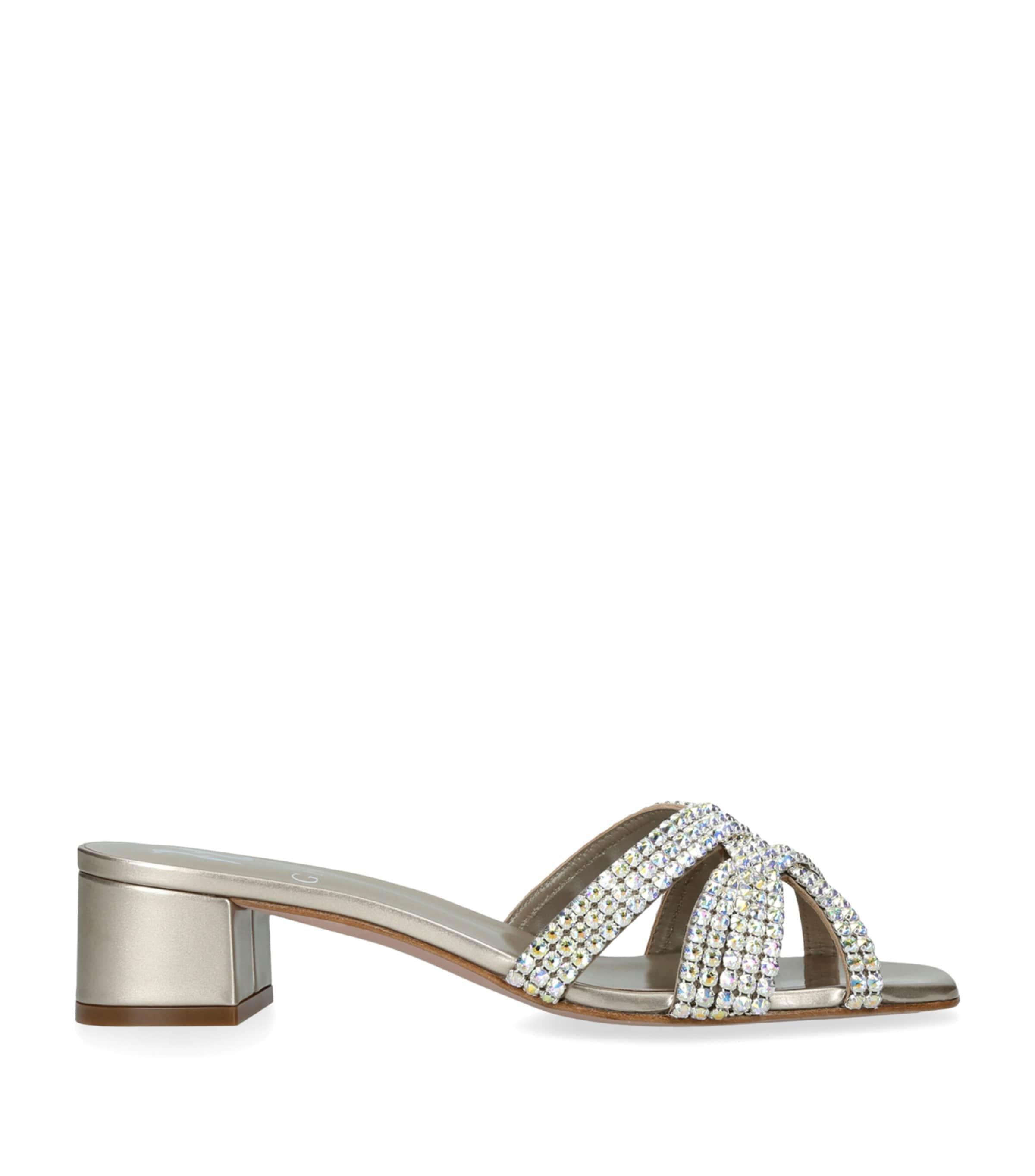 Gina Patent Leather Cornelia Mules 35 by GINA