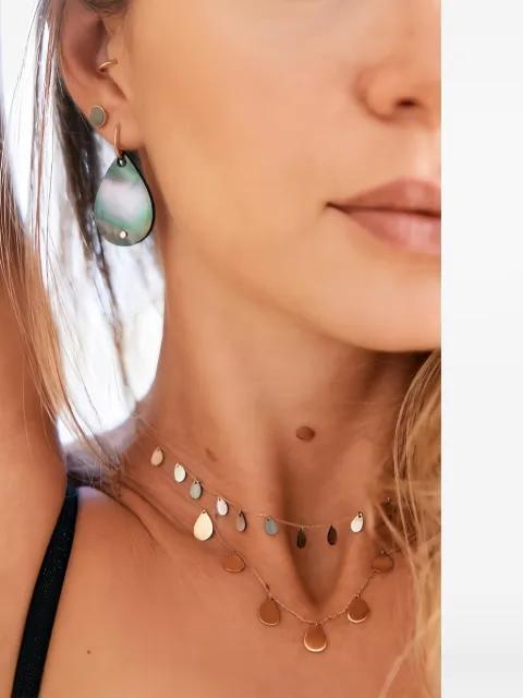 Ever mother-of-pearl earrings by GINETTE NY