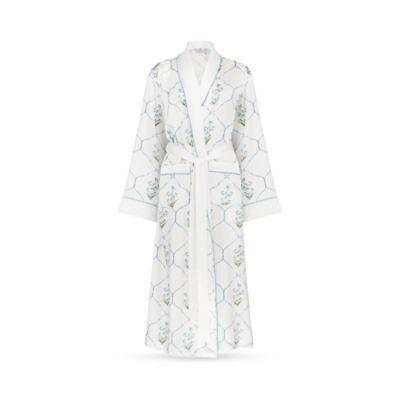 X Memo Press Silk Robe by GINGERLILY
