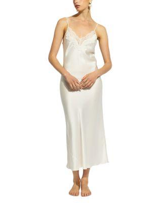 Silk Lace Slip by GINIA
