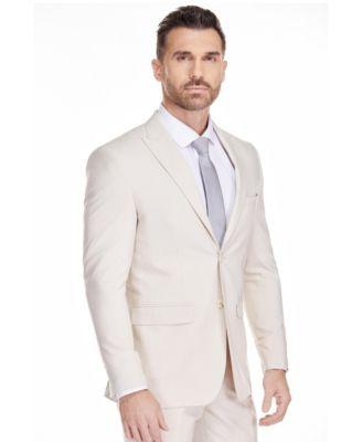Men's 2-Piece Stretch Slim-Fit Suit by GINO VITALE