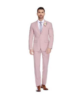 Men's 2-Piece Stretch Slim-Fit Suit by GINO VITALE