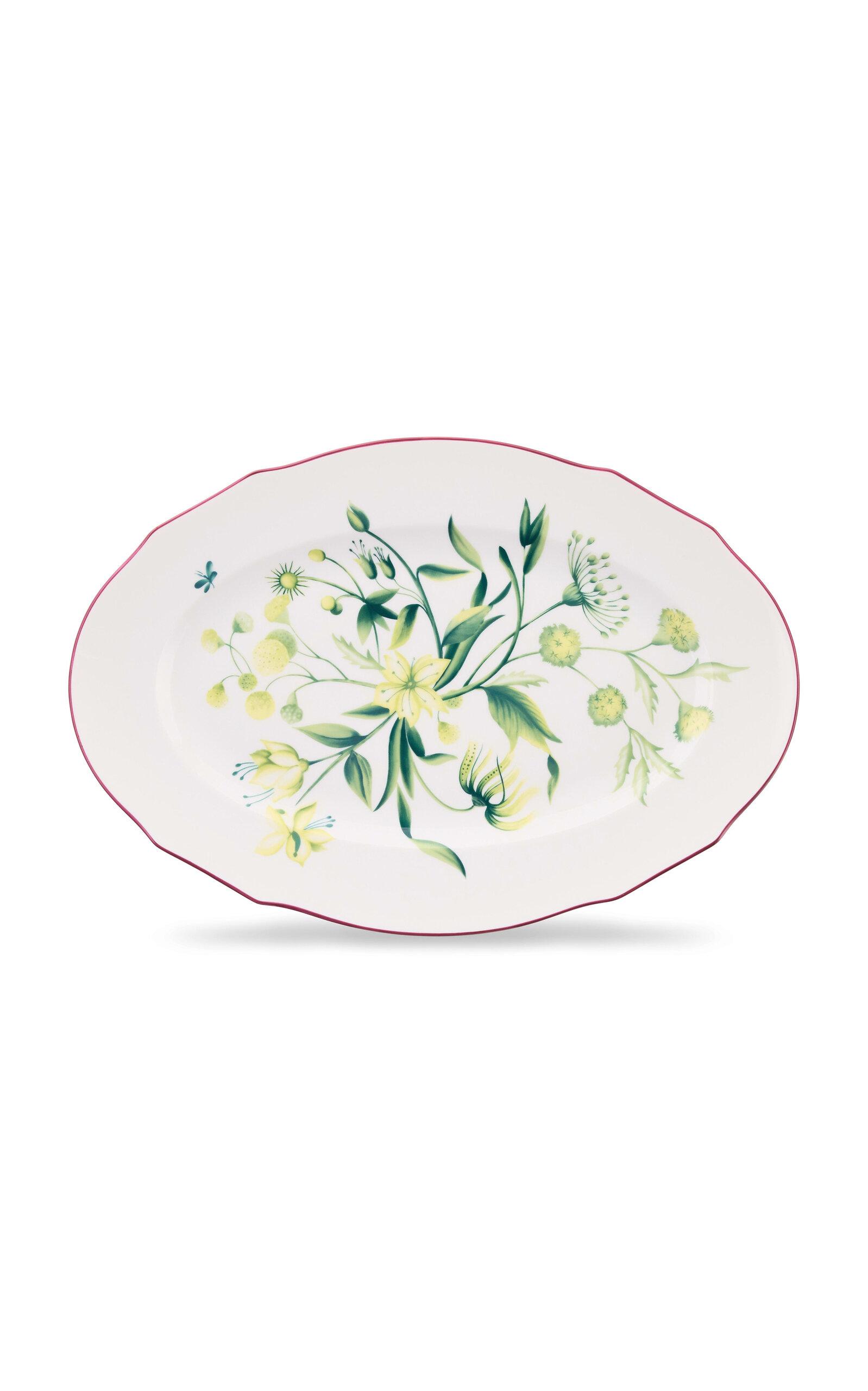 Ginori 1735 - Florenza Duchessa Oval Platter - Print - Moda Operandi by GINORI 1735