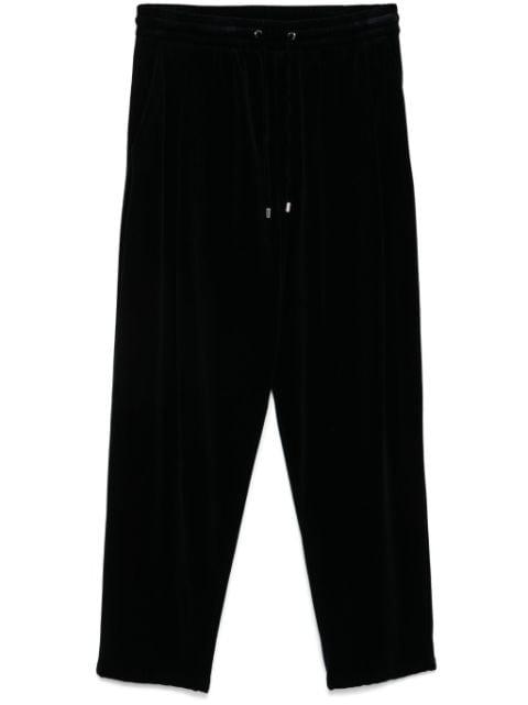 Chenille drawstring trousers by GIORGIO ARMANI