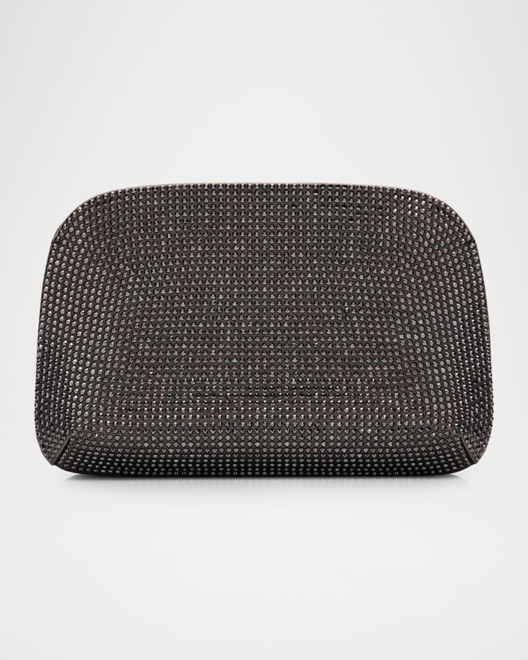 Crystal Satin Clutch Bag by GIORGIO ARMANI