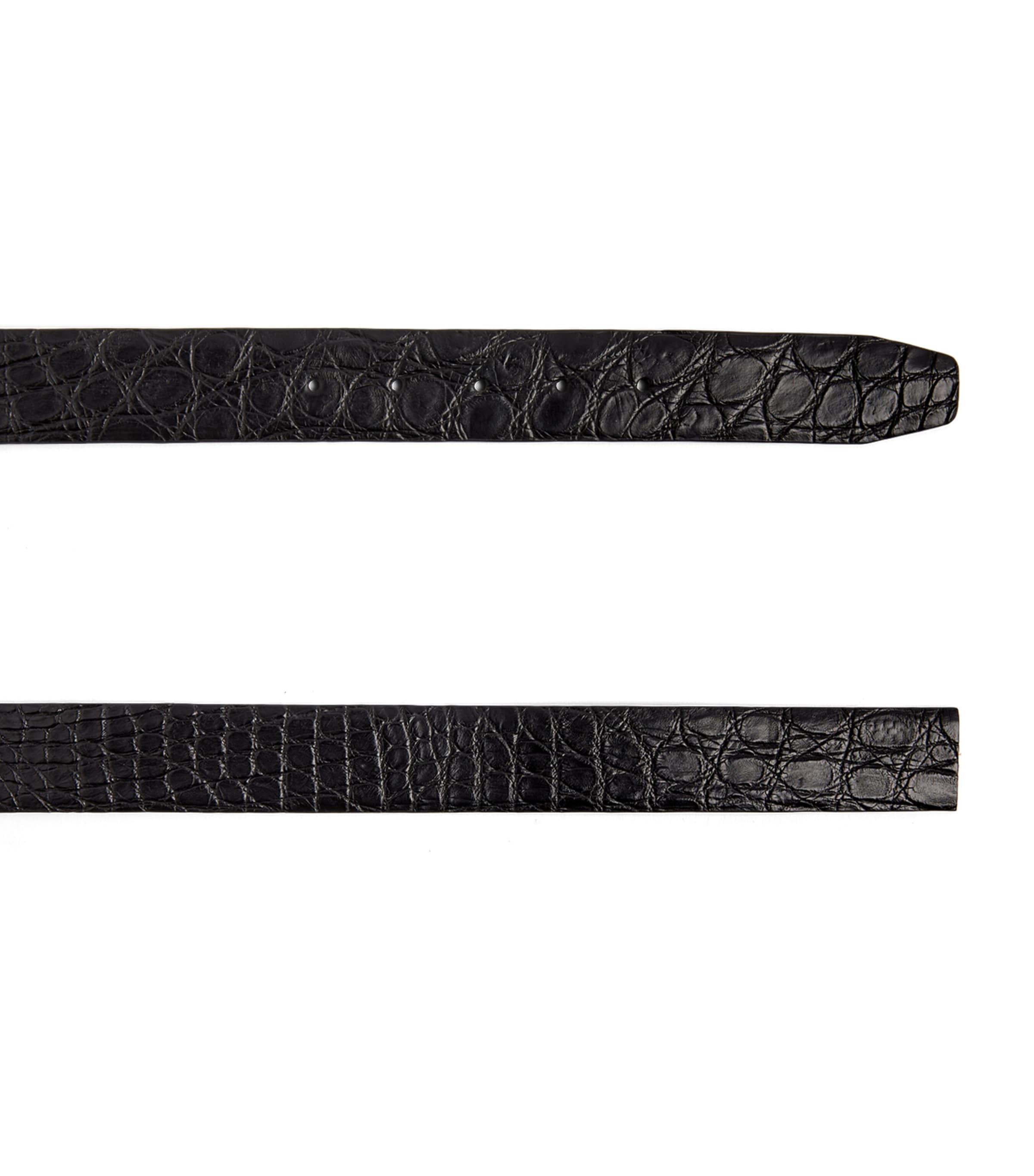 Giorgio Armani Crocodile Leather Belt by GIORGIO ARMANI