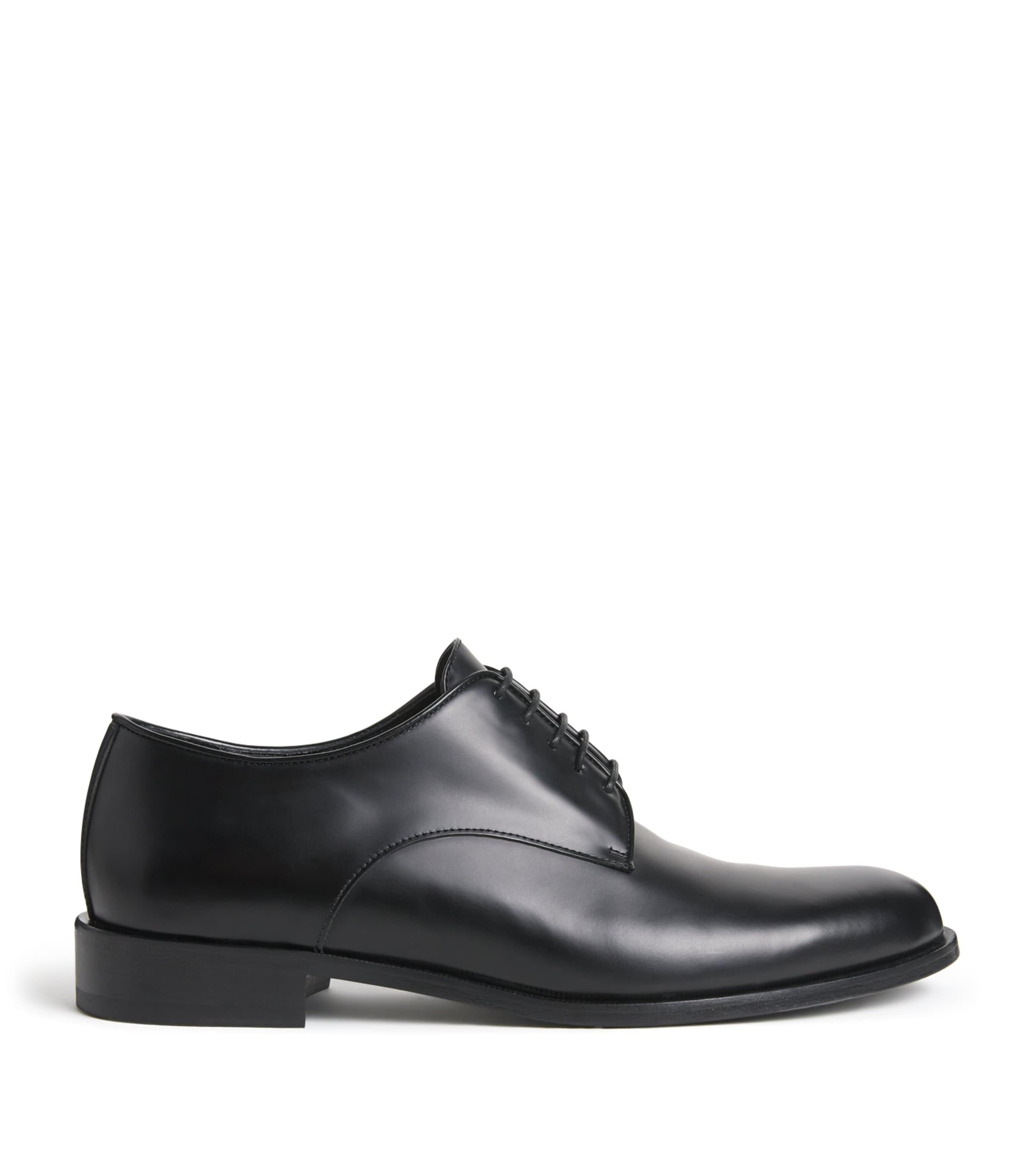 Giorgio Armani Leather Derby Shoes by GIORGIO ARMANI