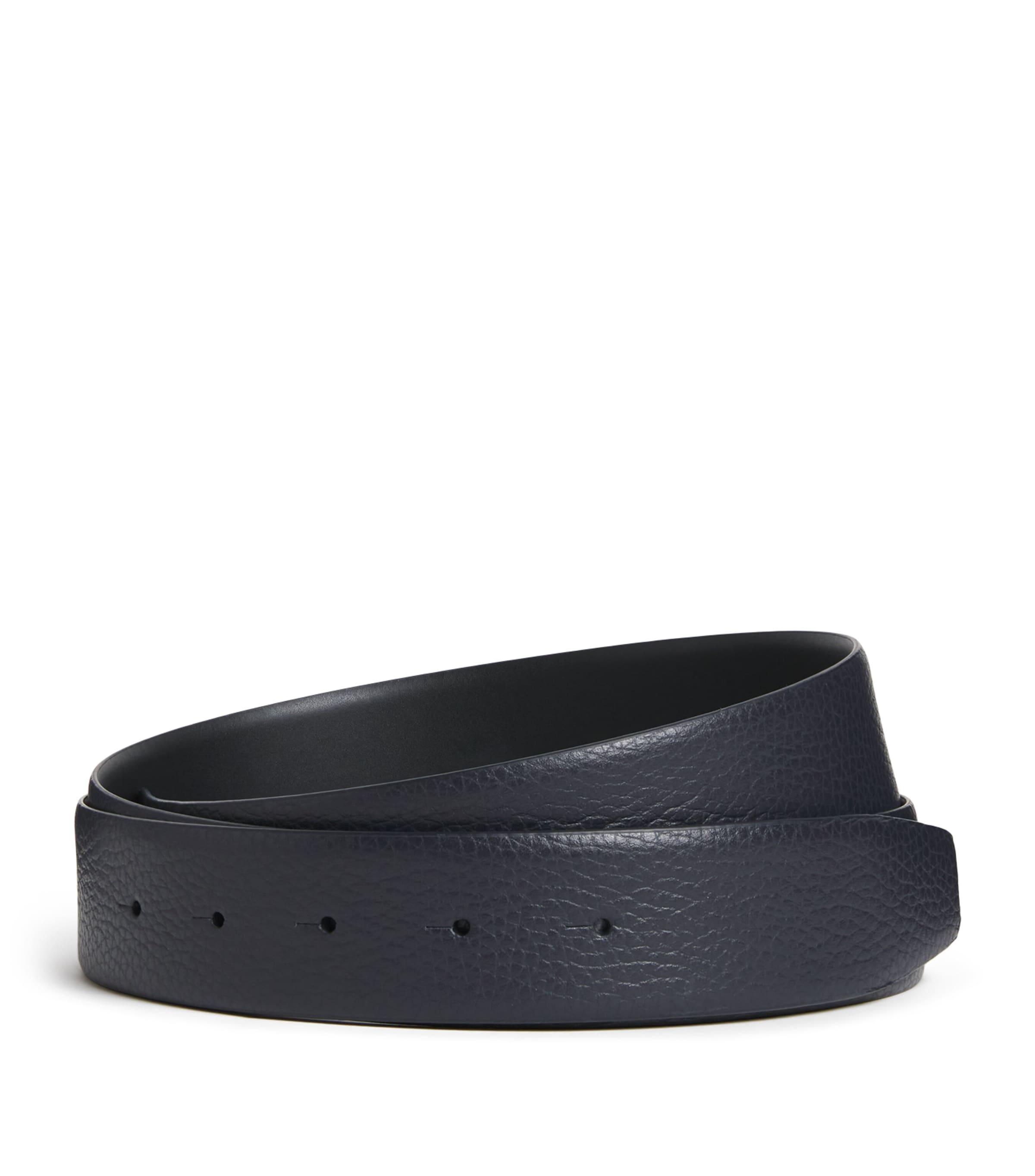 Giorgio Armani Leather Reversible Belt Strap by GIORGIO ARMANI