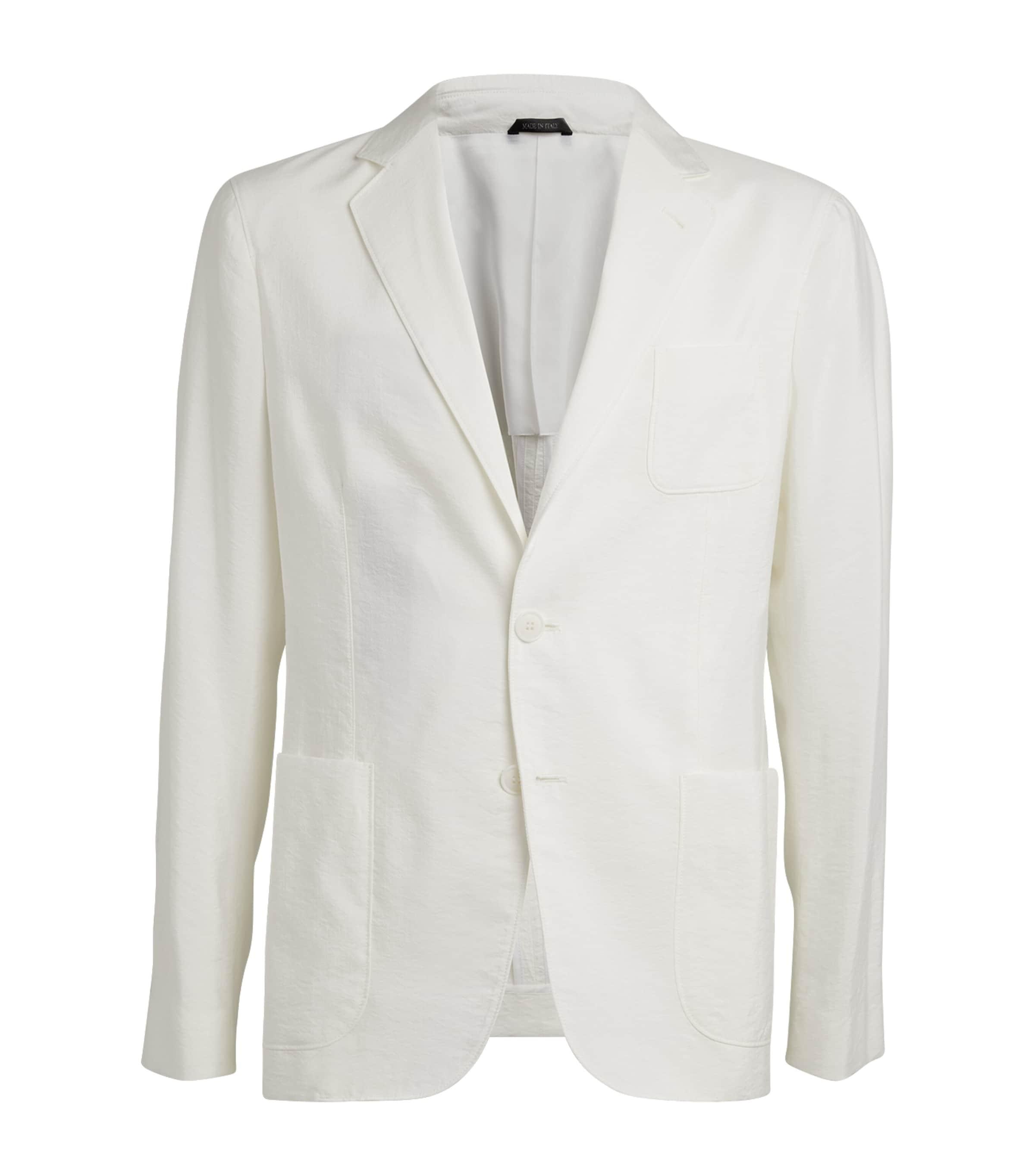 Giorgio Armani Silk-Blend Single-Breasted Blazer by GIORGIO ARMANI