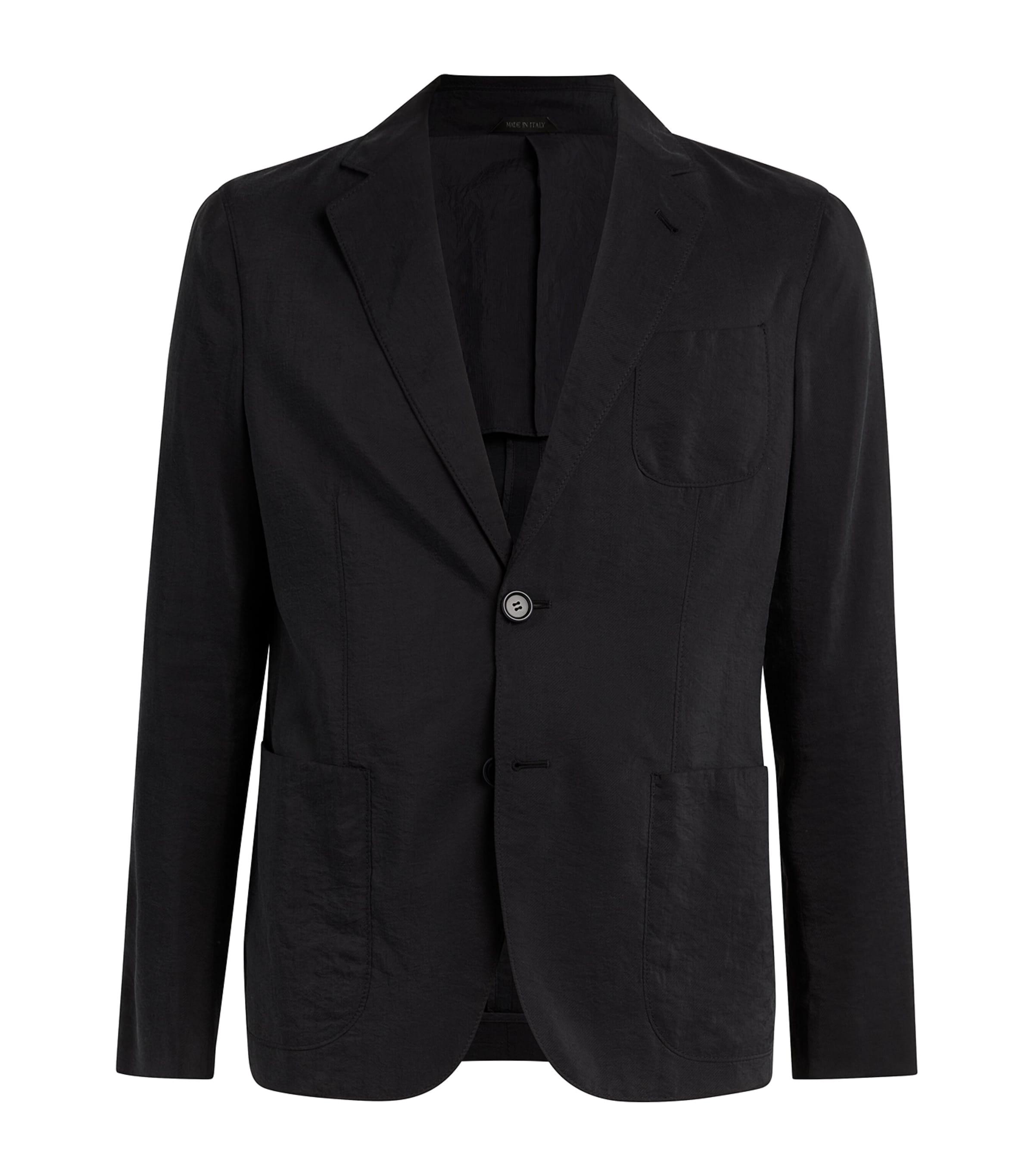 Giorgio Armani Silk-Blend Single-Breasted Blazer by GIORGIO ARMANI