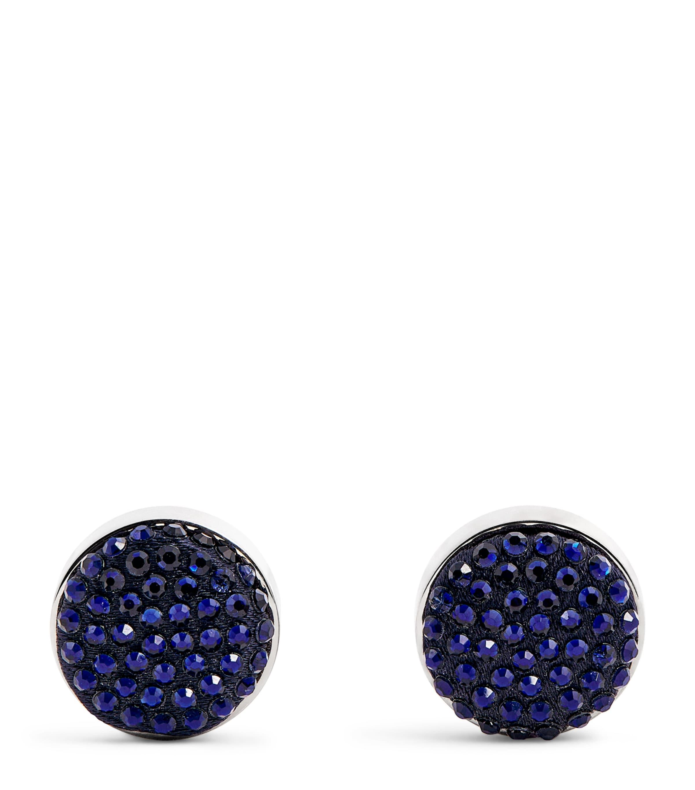 Giorgio Armani Sterling Silver Embellished Cufflinks by GIORGIO ARMANI