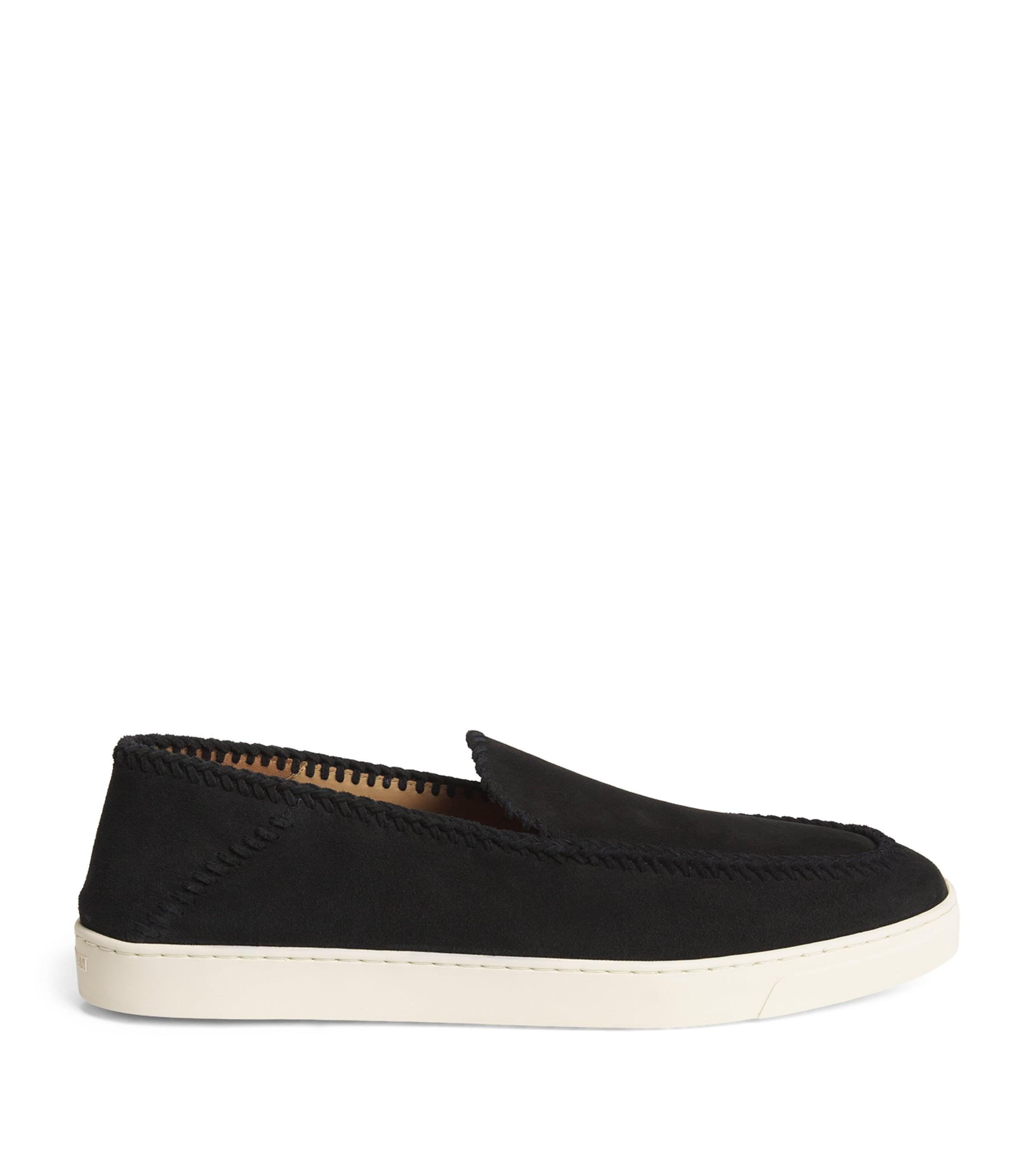 Giorgio Armani Suede Loafers by GIORGIO ARMANI