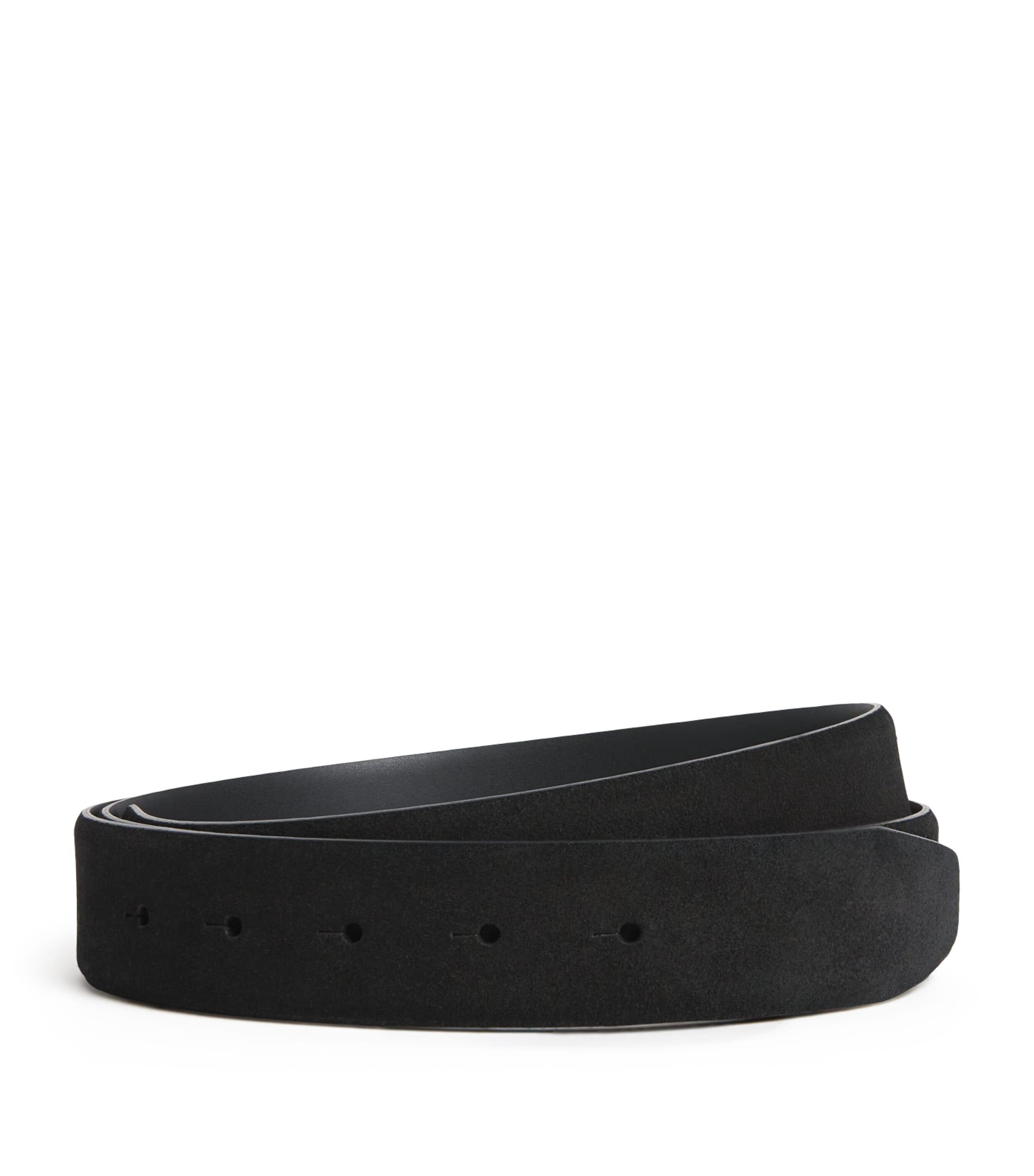 Giorgio Armani Suede Reversible Belt Strap by GIORGIO ARMANI