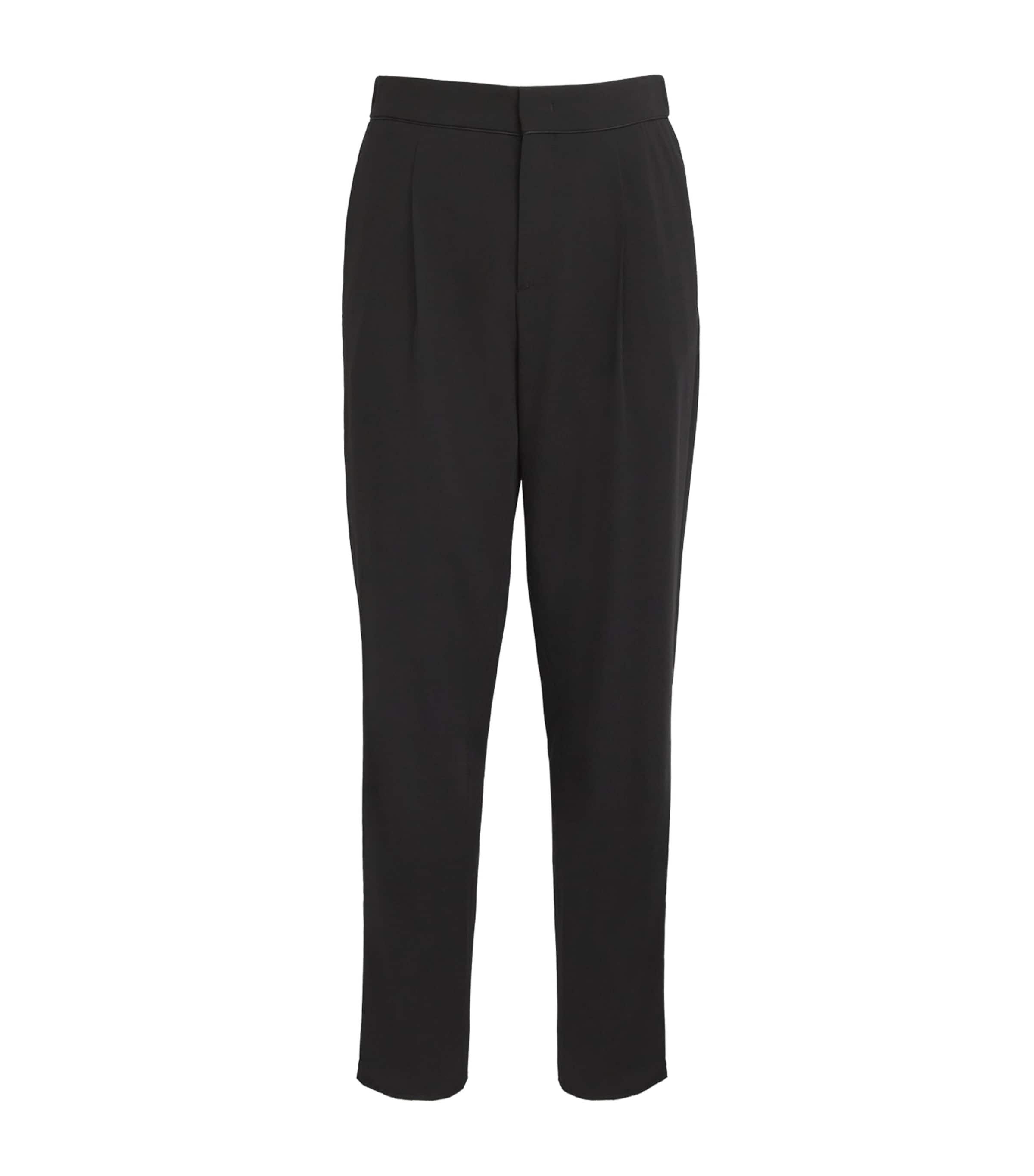 Giorgio Armani Virgin Wool Straight Tailored Trousers by GIORGIO ARMANI