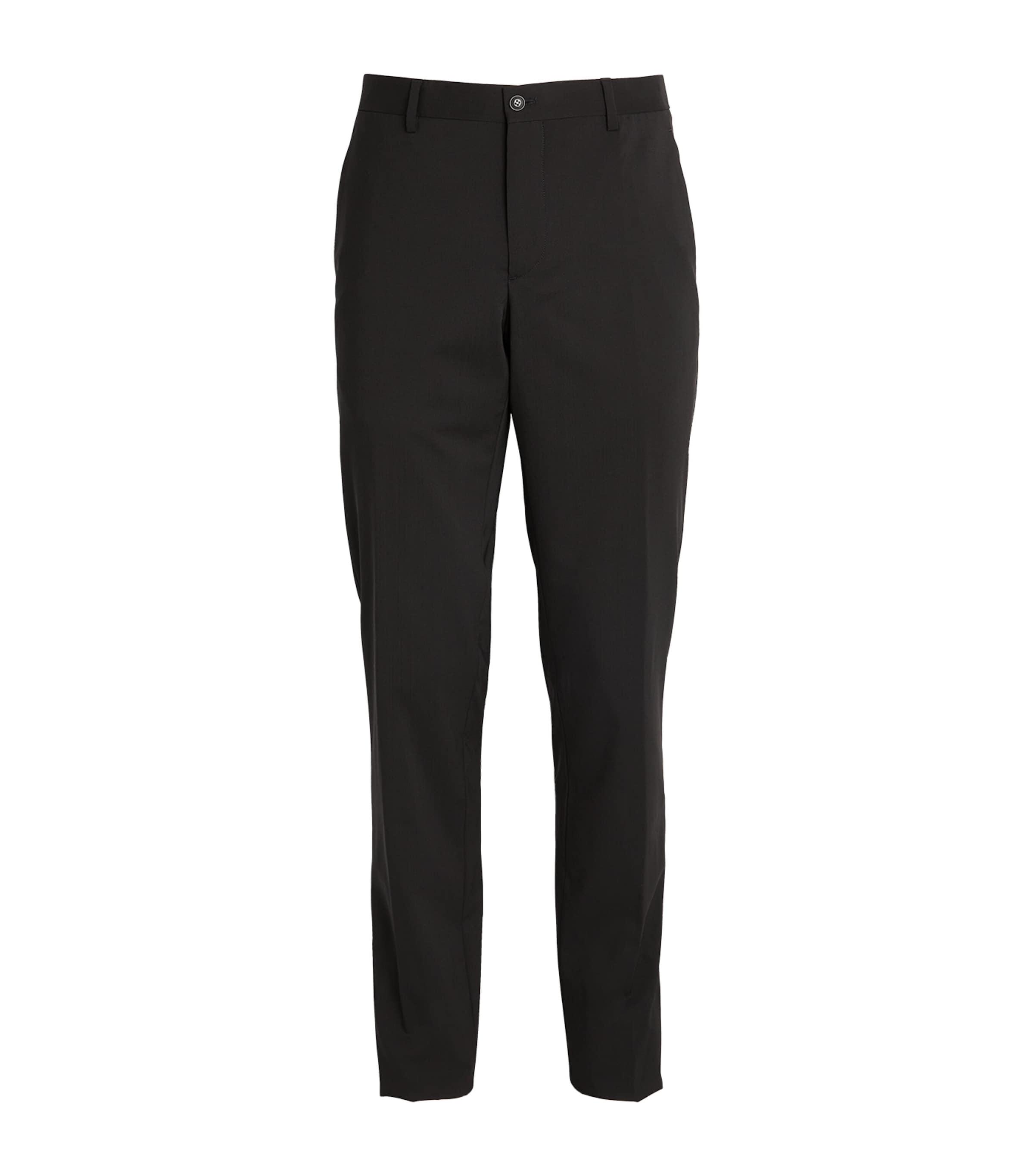 Giorgio Armani Virgin Wool Straight Trousers by GIORGIO ARMANI