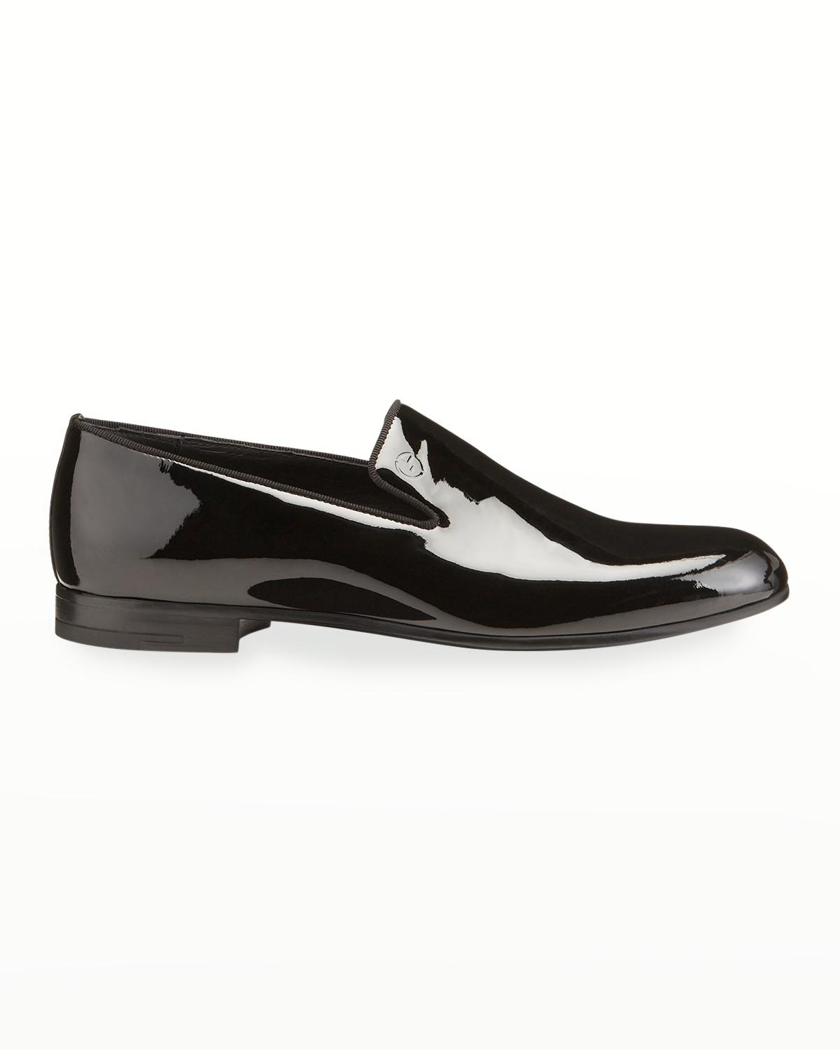 Men's Patent Formal Slip-Ons by GIORGIO ARMANI