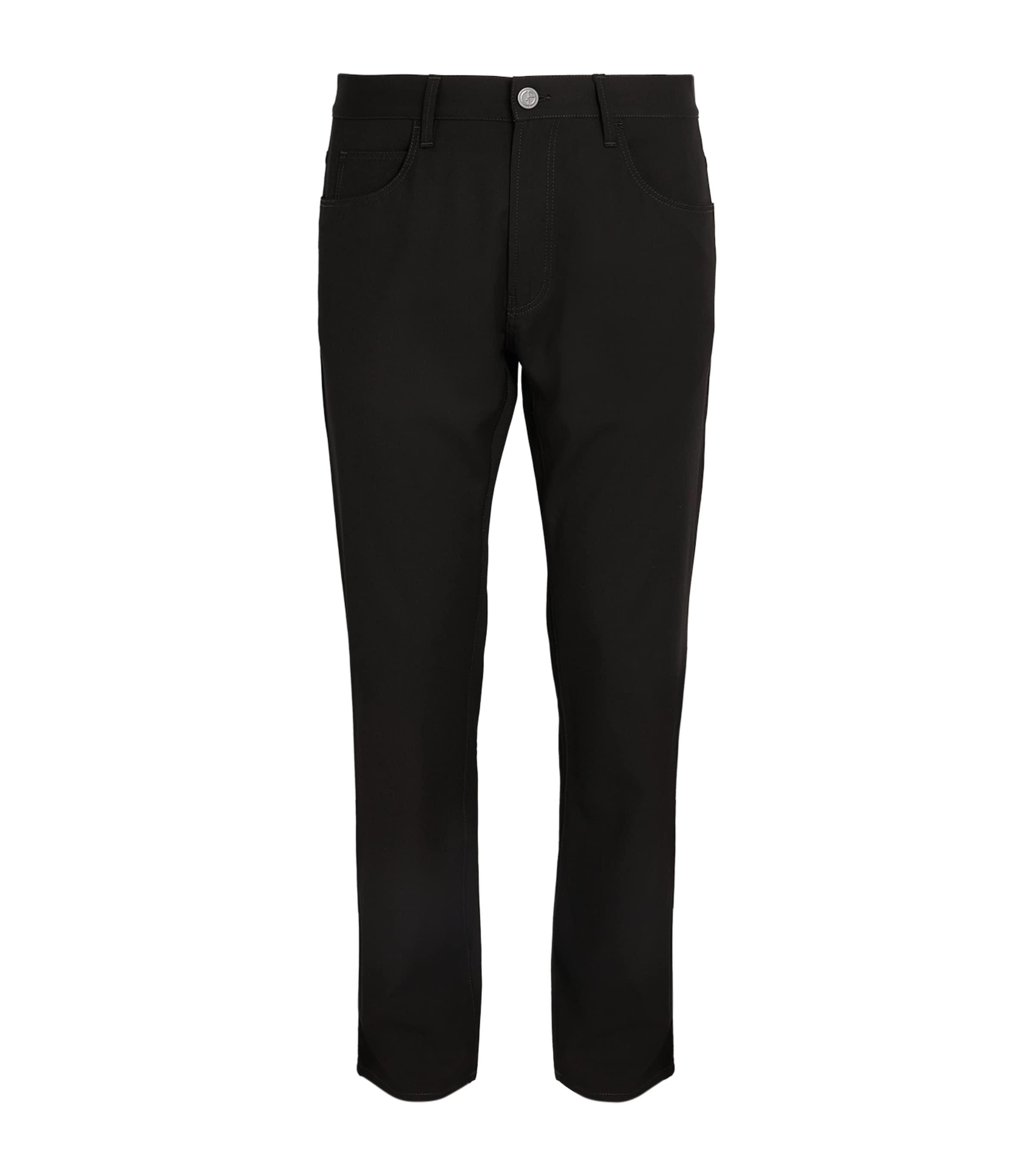 Stretch-Cotton Chinos by GIORGIO ARMANI