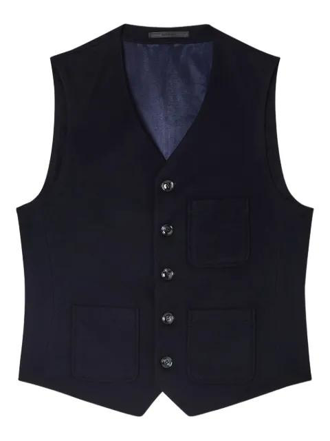 V-neck button-up waistcoat by GIORGIO ARMANI