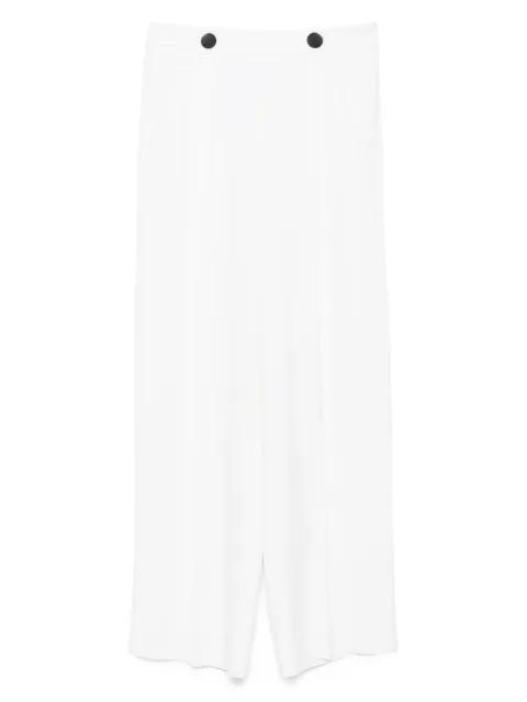 button-fastening silk trousers by GIORGIO ARMANI